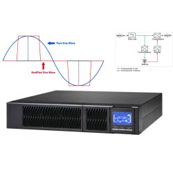 gruppo di continuita' adj 650-01004 ups 1000va/900w nero