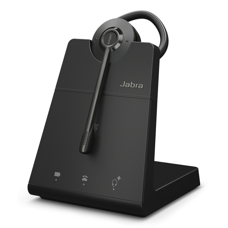 auricolare jabra engage 45 se wireless/2 microfoni/convertibile/40-16000hz/nero