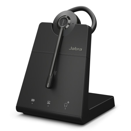 auricolare jabra engage 45 se wireless/2 microfoni/convertibile/40-16000hz/nero