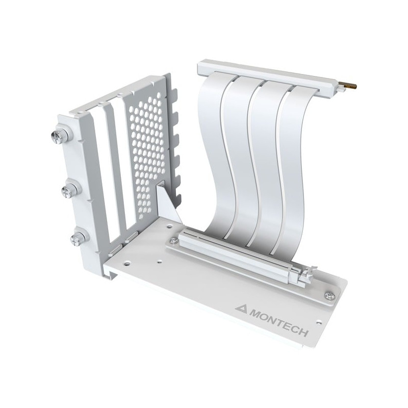 kit gpu montech staffa verticale vga per cavo riser pcie 4.0 20cm