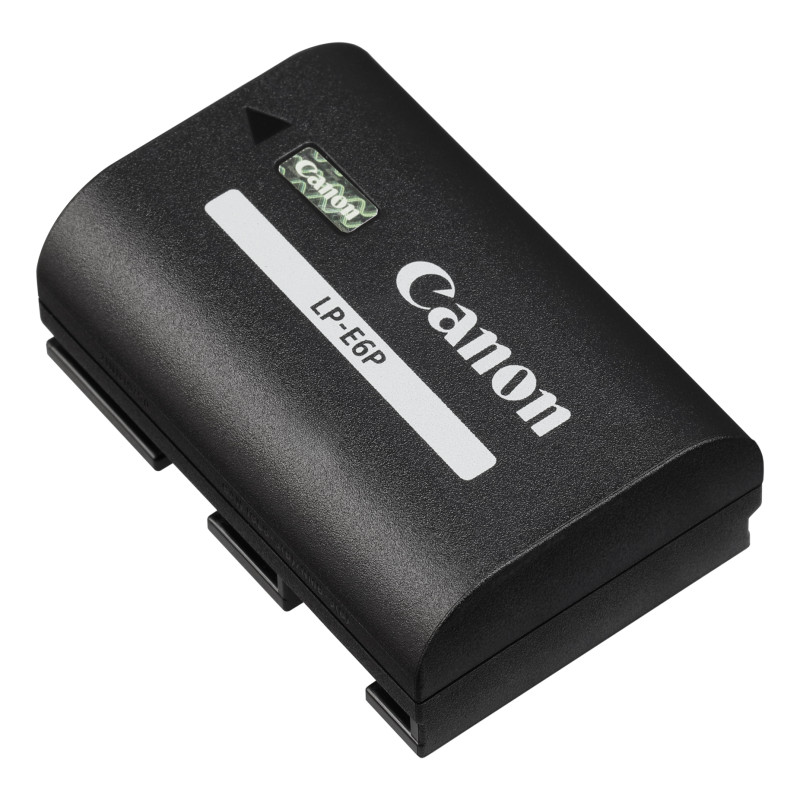 batteria canon lp-e6p nero
