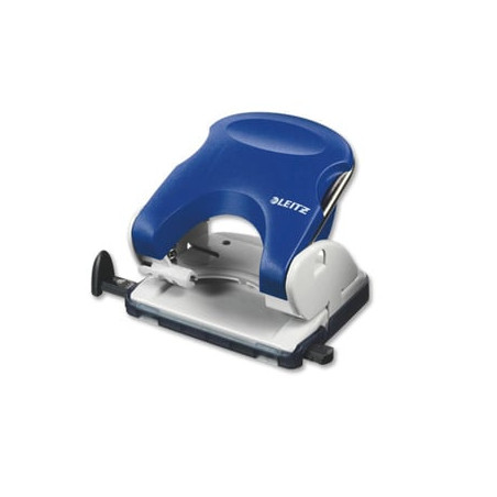 Perforatore leitz 2 fori blu 5005 max 25 fogli metal [50050035]