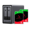 bundle ugreen dxp2800 2xhard disk seagate ironwolf 6tb [ugrsea-xp2]