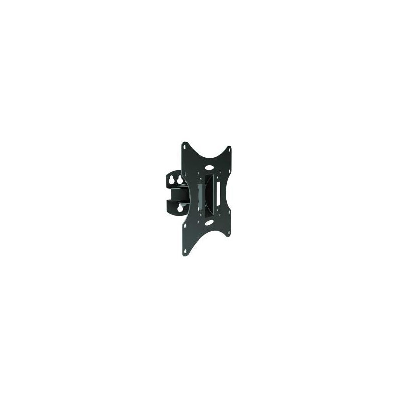 supporto murale flexo 40-100 alu black [23110]