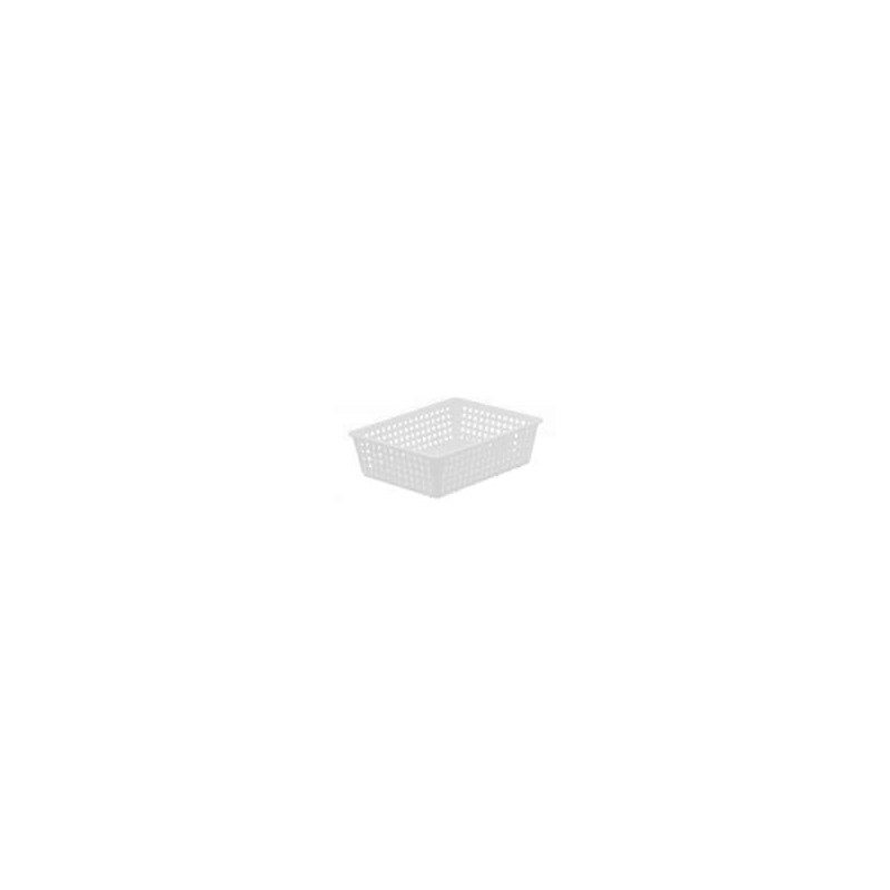 cesta forata bianca 40x30 h.10 2250m1 giganpl [giganplast ]