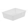 cesta forata bianca 40x30 h.10 2250m1 giganpl [giganplast ]