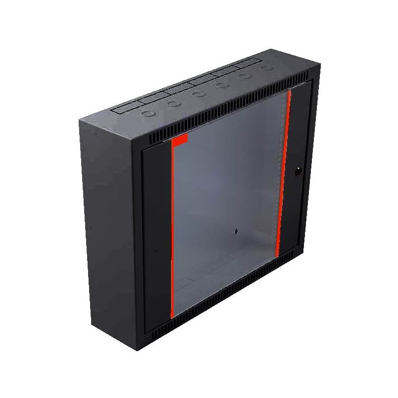 armadio rack 19'' 12 u flat 15 cm col. nero
