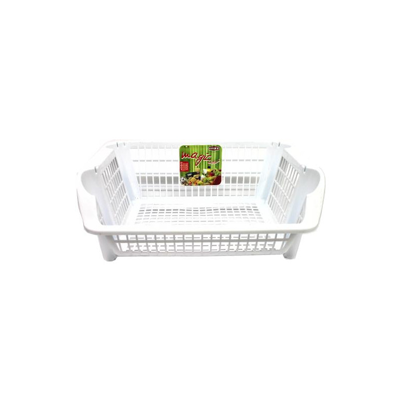 cesta stefanplast impilabile bianca pr0180c