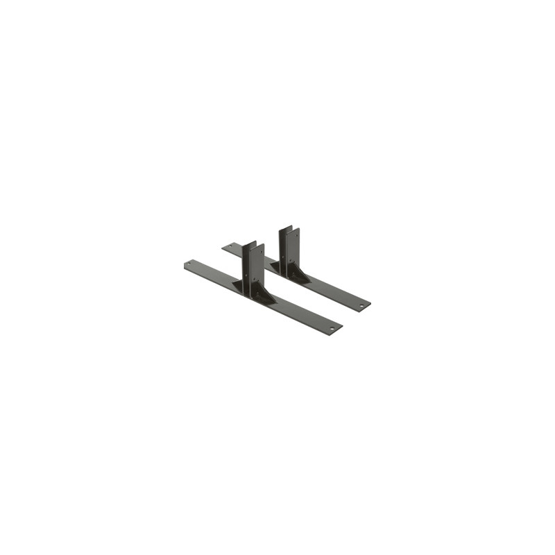set 2 piedi in metallo nero per lavagne multiboard securit [sbm-feet]