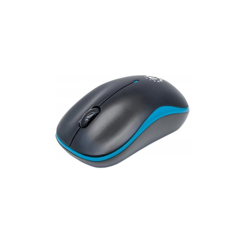 Mouse manhattan ottico wireless con micro ricevitore usb 1000dpi