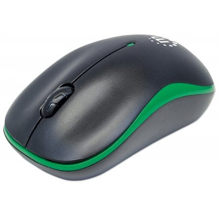 Mouse manhattan ottico wireless con micro ricevitore usb 1000dpi