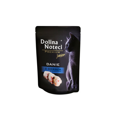 cibo per gatti dnp danie merluzzo con sardina junior 85g