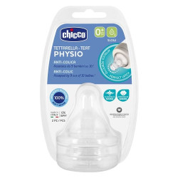 tettarella chicco physio silicone 2pz 5 00203.110