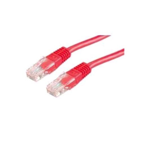 cavo di rete igloo patch utp cat 6 0.5m rosso [dm-65]