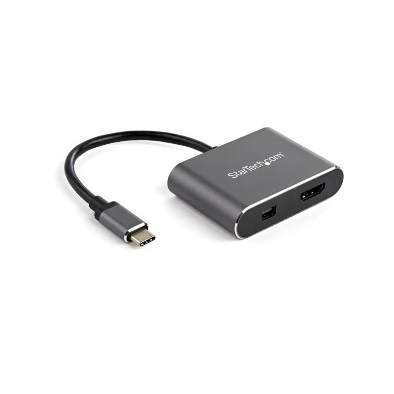 adattatore displayport startech usb-c/hdmi/mdp hdr [cdp2hdmdp]