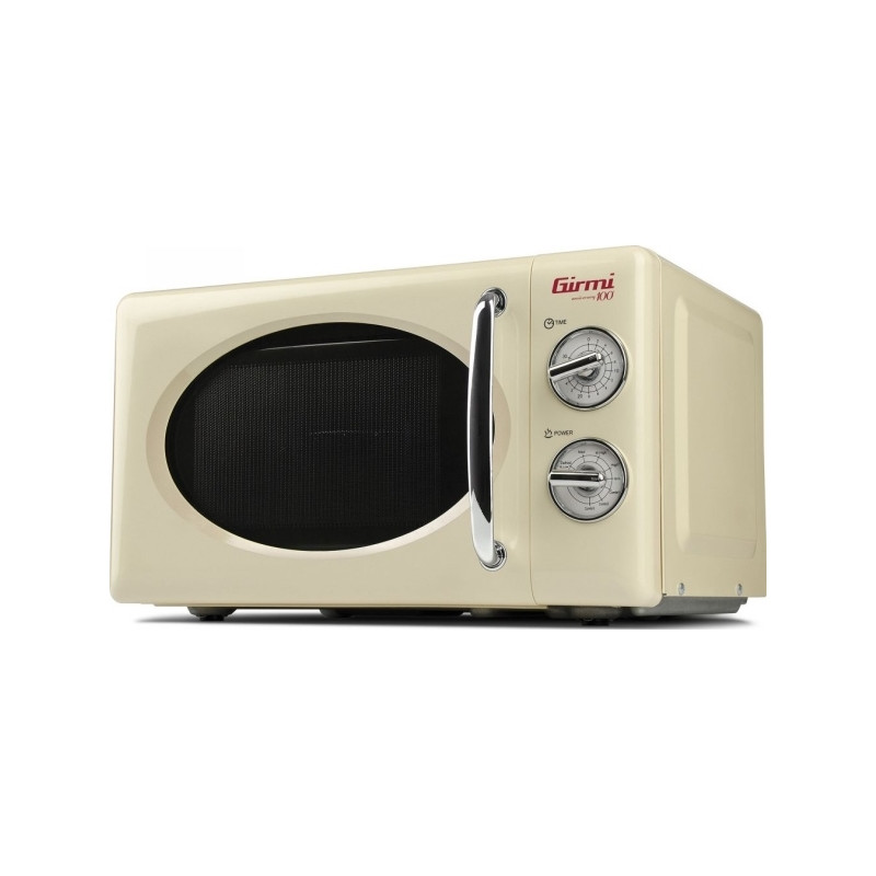 microonde girmi fm2105 con cottura combinata 1150w 20l crema