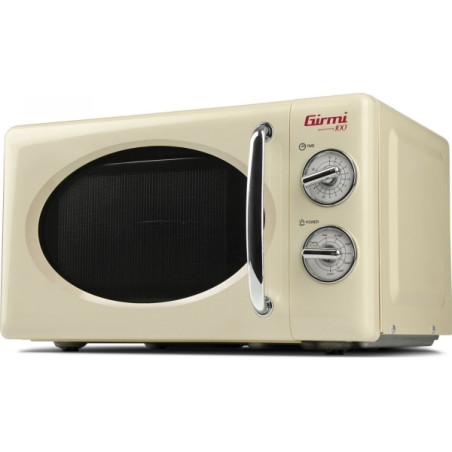 microonde girmi fm2105 con cottura combinata 1150w 20l crema