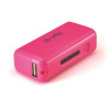 Batteria portatile celly 2200mah 1x usb usb 1a cavo microusb rosa