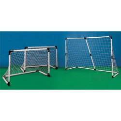 porta calcio mondo gioco goal post 2in1 bianco