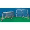 porta calcio mondo gioco goal post 2in1 bianco