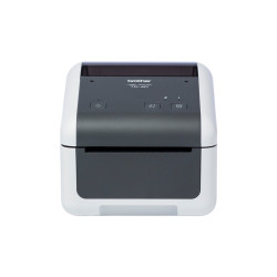 stampante termica brother td-4520dn 300 dpi grigio/bianco [td4520dnxx1]