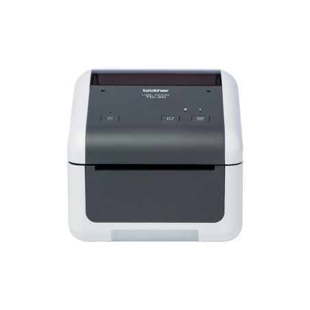 stampante termica brother td-4520dn 300 dpi grigio/bianco [td4520dnxx1]