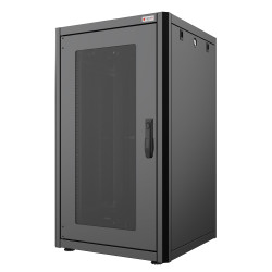 armadio rack techly easynet 19'' 32u 800x800mm nero