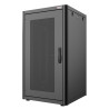 armadio rack techly easynet 19'' 32u 800x800mm nero