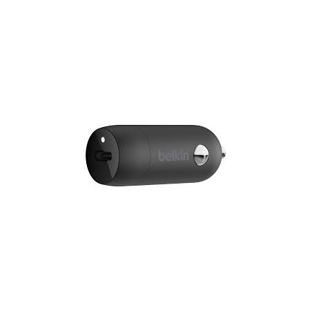 alimentatore da auto usb-c belkin pd pps tecnol. 30w nero [cca004btbk]