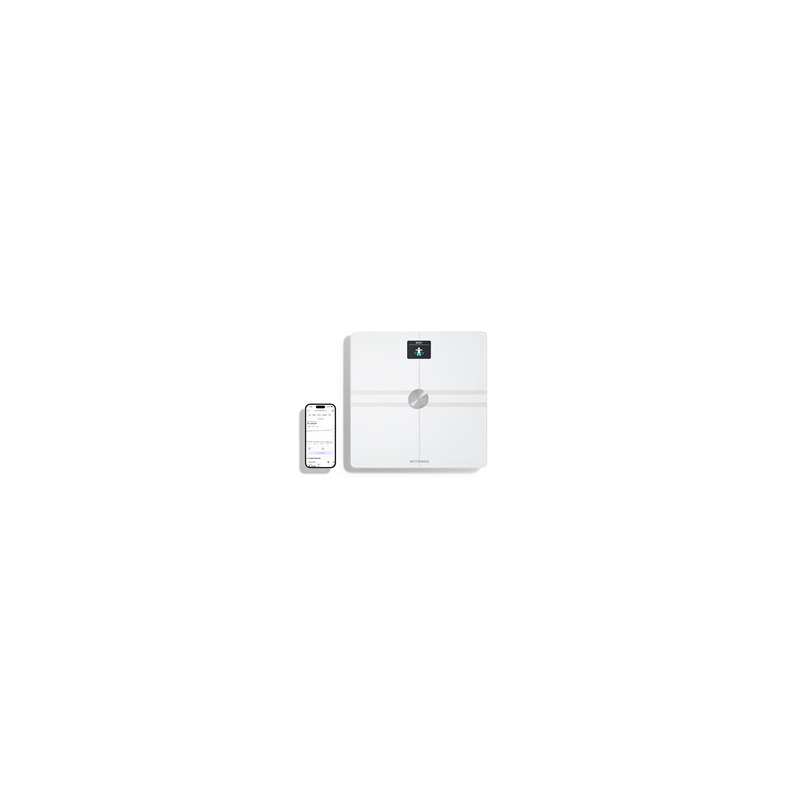 bilancia pesapersone withings wbs12 body comp bianco