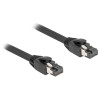 cavo di rete delock s/ftp cat.8.1 lszh 24awg 0.5m nero [80232]