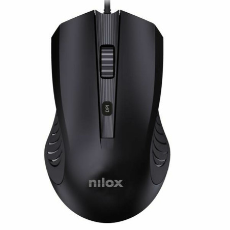 mouse nilox ottico usb 2400dpi nero [mousb1013]
