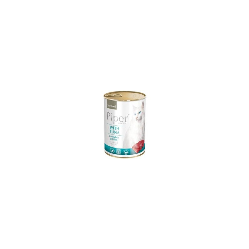 mangime dolina noteci piper sterilised tonno per gatti 400g