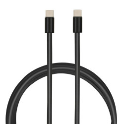 cavo di rete ibox usb 2.0 tipo-c maschio 60w 480mbps 1m silicon/nero