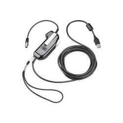 adattatore hp poly ptt (push-to-talk) monofonico per cuffie
