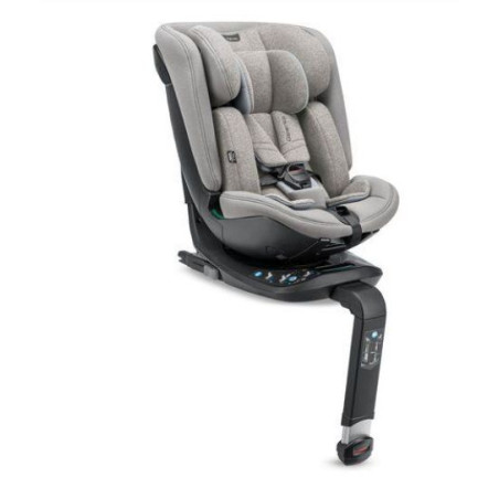 seggiolino auto inglesina av91r0mog con base rotante nero/argento