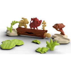 set da gioco ravensburger gravitrax junior estensione re leone 6.8x22.2x22.2cm