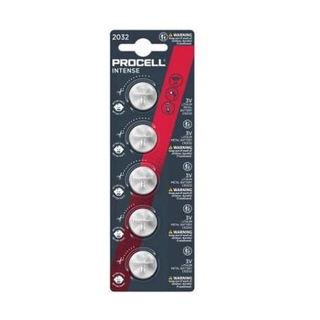 pila duracell cr2032 5 pile argento [169241]