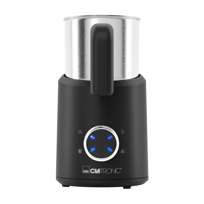 montalatte clatronic ms 3812 740ml 500w nero/argento [264011]