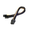 Cavo silverstone pci-8-pin su pcie-6+2-pin kabel,