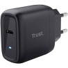 alimentatore da rete trust maxo 45w gan usb-c con cavo 2m per