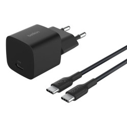 alimentatore da rete belkin boostcharge 25w nero [wca012kq1mbk-b6]