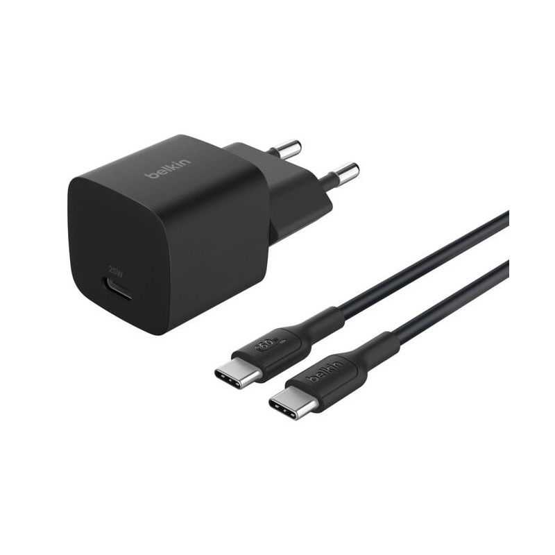 alimentatore da rete belkin boostcharge 25w nero [wca012kq1mbk-b6]
