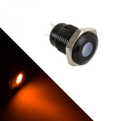 Interruttore lamptron led arancione/nero