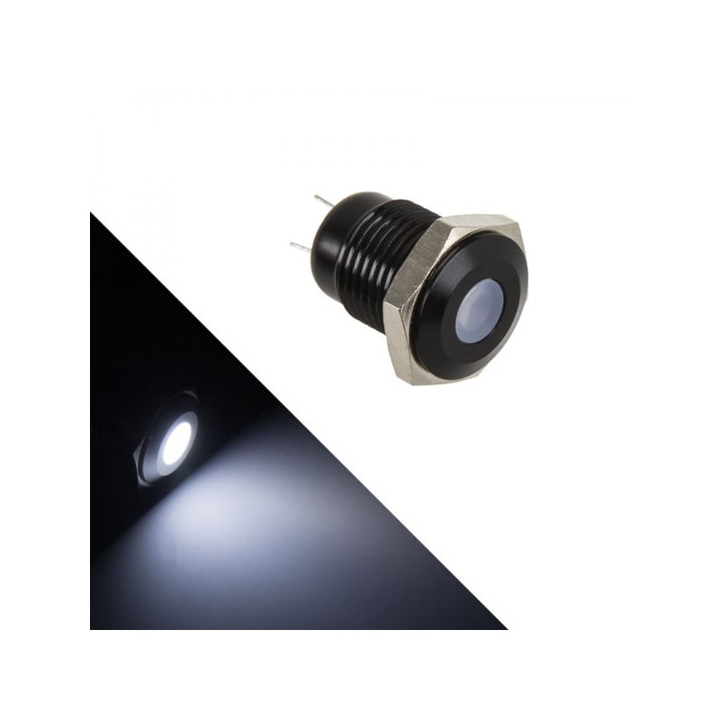 Interruttore lamptron led - bianco, nero