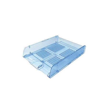 portacorrispondenza arda trasparente azzurro [tr25310bl]