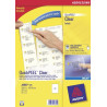 etichette avery inkjet trasparenti j8567-25 fogli (1 etichette/foglio