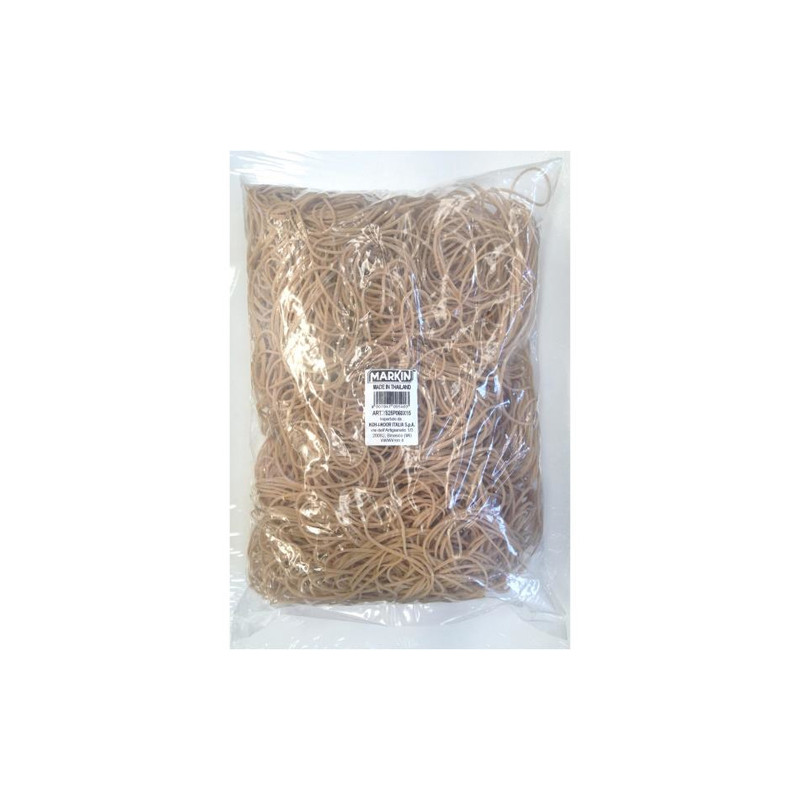 elastici per ufficio markin 1kg in busta para diametro 30 mm [y525p030x15]
