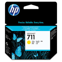 cartuccia hp t120 - t520 n. 711 giallo [cz132a]