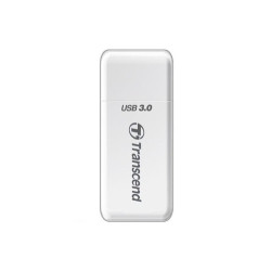 card reader usb transcend usb 3.0 sdhc/xc microsdhc/xc uhs i bianco